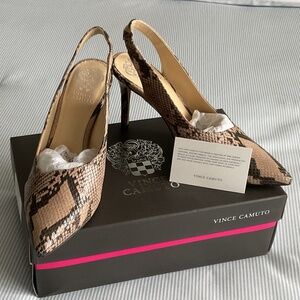 Vince Camaro Alleema Slingback Pumps - 8M New in Box